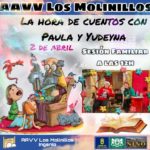 La AV Los Molinillos celebra el Día Internacional del Libro Infantil y Juvenil con una sesión de cuentacuentos