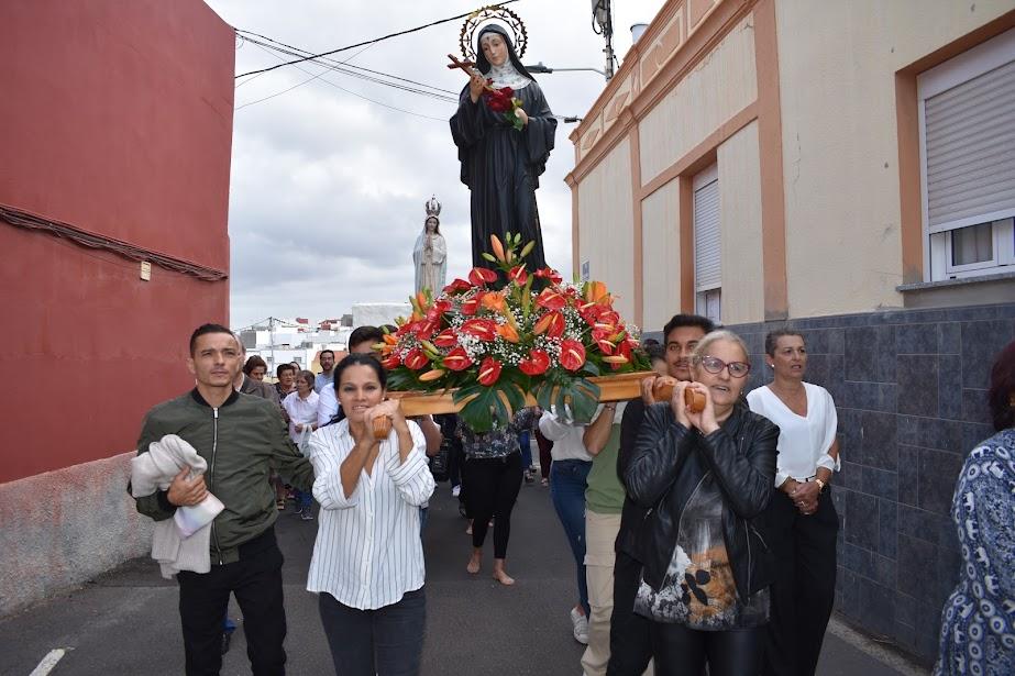 El Sequero celebra con participación y devoción sus fiestas en honor a Santa Rita