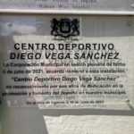 El Centro Deportivo El Puente ya es el “Polideportivo Diego Vega Sánchez”