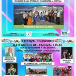 Argentina, España y Bolivia en el X Festival Folclórico A.C.B. Amigos del Carrizal 7 Islas
