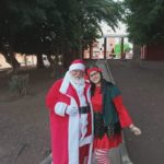 Papá Noel lleva la ilusión al barrio de La Montañeta