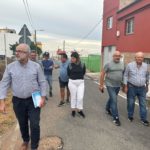 Nueva visita del alcalde y la concejala de Plan de Barrios a Lomo Ortega y Lomo Cardón