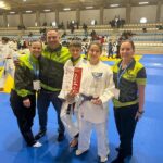 Angharad Suárez, promesa del judo de Ingenio, subcampeona en la Copa de España ‘A’ de Galicia Infantil