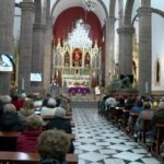Las procesiones marcan el inicio de la Semana Santa en la Parroquia de la Candelaria