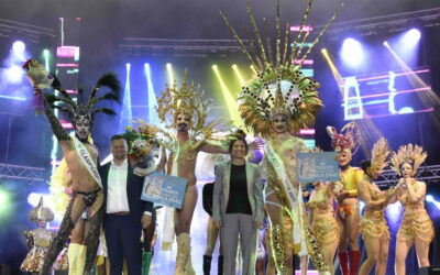 Drag Aruba conquista el Carnaval Costa Mogán del Olimpo con una actuación estelar