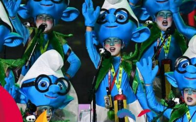 Los Legañositos demuestran su talento y pasión murguera en el Carnaval Olímpico