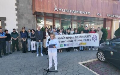 Minuto de silencio para que ningún feminicidio quede en el olvido