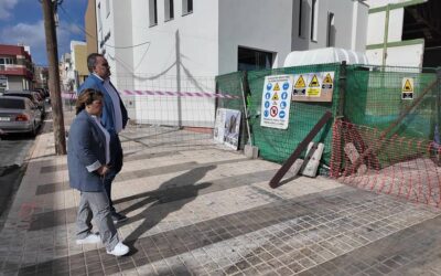 Avanza a buen ritmo la reforma integral del Pabellón Chano Melián de Carrizal