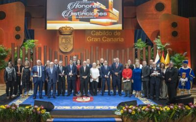 La AFC Guayadeque y Los Cochineros reciben el ‘Roque Nublo de Gran Canaria’ del Folclore
