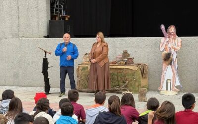 Más de 100 escolares de la Villa de Ingenio descubren la religión aborigen a través de ‘Arguin, el niño de Guayadeque’