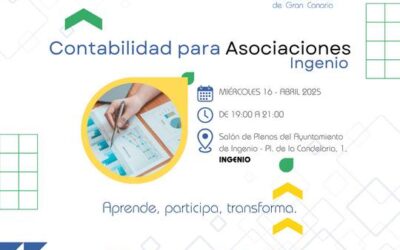 La Escuela de Ciudadanía trae un nuevo taller a la Villa de Ingenio: Contabilidad para Asociaciones