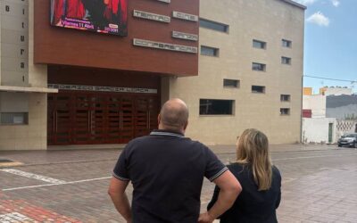 El Centro Cultural Federico García Lorca estrena pantalla LED de última generación