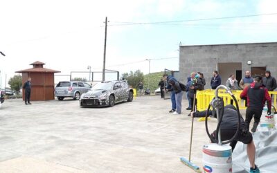 Ingenio en el foco con la preparación del equipo Toyota para el Rally Islas Canarias