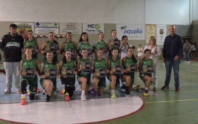 Las jugadoras del cadete femenino del CB Ingenio Chaxiraxi se proclaman campeonas de liga