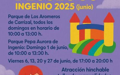 Nuevos horarios para los ‘Domingos de Juegos’ ante la llegada del verano
