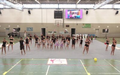 Besay finaliza el curso con todas las gimnastas en el Chano Melián
