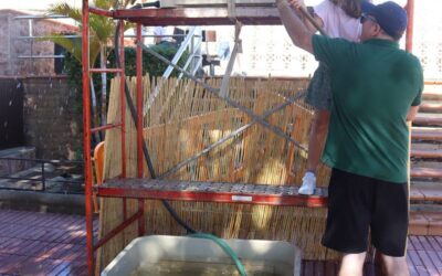 La Plaza de la Candelaria de Ingenio se convierte en un patio de recreo para recordar los antiguos juegos tradicionales de Canarias