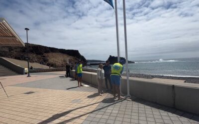 La Playa del Burrero renueva su Bandera Azul por octavo año consecutivo