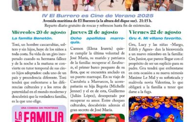El Burrero se convierte en sala de cine al aire libre con su IV edición de «Cine de Verano»