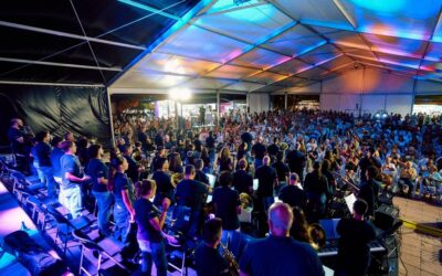 Una noche de rock sinfónico hizo vibrar El Carrizal con la Sociedad Musical Villa de Ingenio