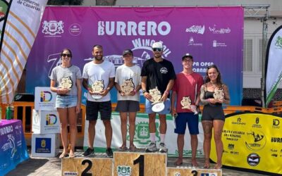 Ángel Granda y Mar de Arce conquistan la Copa de Canarias de Wingfoil