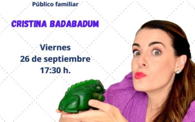 Narración Oral con Cristina Badabadum en la Biblioteca Agustín Ramírez Alemán