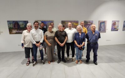 Paisajes, tradición y artesanía se plasman en la nueva exposición de Juan González