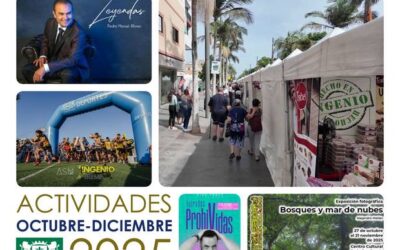 Diversidad cultural, social y deportiva en la nueva programación trimestral de la Villa de Ingenio