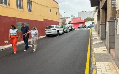 Culminan las obras de mejora de redes en la calle Honduras