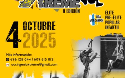 Última semana para inscribirse en la segunda edición de la carrera de obstáculos Ingenio Xtreme