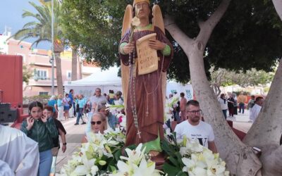 La Jurada finaliza sus fiestas homenajeando a San Gabriel en procesión  