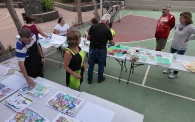 Creatividad y color en los parques de la Villa de Ingenio con los talleres artísticos de ARTIS