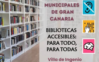 Las bibliotecas de la isla se citan en la Villa de Ingenio para hablar de accesibilidad e inclusión