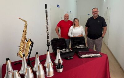 Nuevos instrumentos para reforzar la formación en la Escuela de Música de la Sociedad Musical Villa de Ingenio