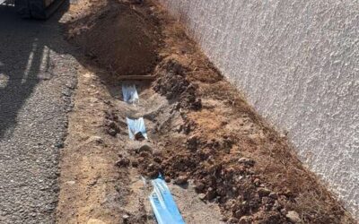 Obras de mejora de la red de abastecimiento en la zona de La Berlanga