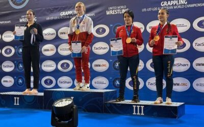 Medallas de bronce en el Mundial de Grappling de Grecia