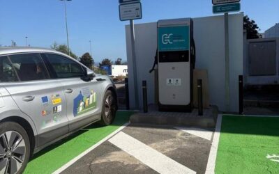 Un nuevo punto de recarga ultrarrápido en el Polígono de Las Majoreras impulsa la movilidad eléctrica