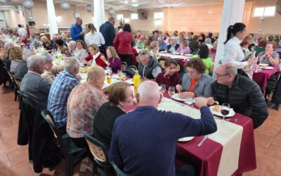 Almuerzos y actividades navideñas del Centro Ocupacional y de las personas mayores del municipio de Ingenio