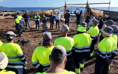 La Mancomunidad del Sureste presenta en El Burrero los avances del plan de limpieza de invernaderos abandonados y mejora ambiental de la comarca