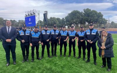 Reconocimiento a la Policía Local de Ingenio en Paiporta por su colaboración tras la DANA