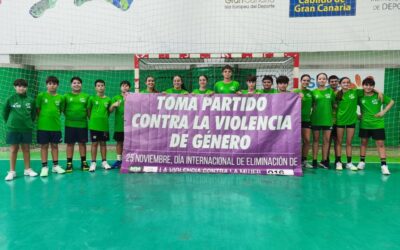 Los clubes deportivos del municipio se han sumado un año más a los actos conmemorativos del Día Internacional de la Eliminación de la Violencia contra las Mujeres