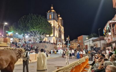 La Candelaria recibe a cientos de romeros y romeras en la tradicional Romería Ofrenda