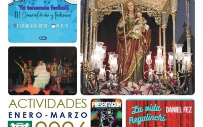 Agenda municipal del primer trimestre de 2026