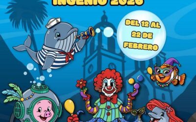 El Carnaval del Mar 2026 iza sus velas este jueves, trayendo a la Villa de Ingenio diez días de fiesta