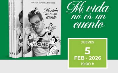 Héctor Santana Sánchez presenta ‘Mi vida no es un cuento’ en la Villa de Ingenio