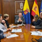 El Cabildo y el Ayuntamiento de Ingenio acuerdan desarrollar de forma coordinada el proyecto de mejora peatonal de la GC-100