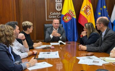 El Cabildo y el Ayuntamiento de Ingenio acuerdan desarrollar de forma coordinada el proyecto de mejora peatonal de la GC-100