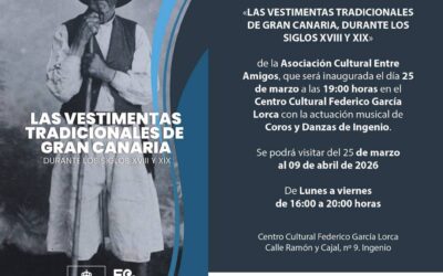 Entre Amigos trae a la Villa de Ingenio su muestra itinerante sobre vestimentas tradicionales de Gran Canaria