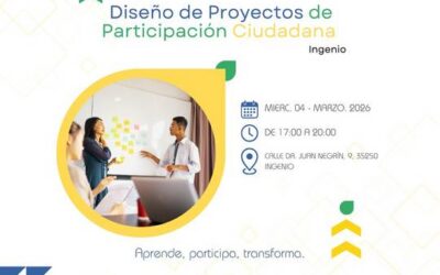 Aprende a diseñar proyectos de participación con la Escuela de Ciudadanía de Gran Canaria
