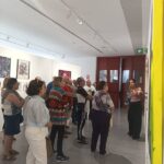 Personas usuarias del Centro de Día para Mayores comparten reflexiones y emociones junto a la artista Irene Hidalgo